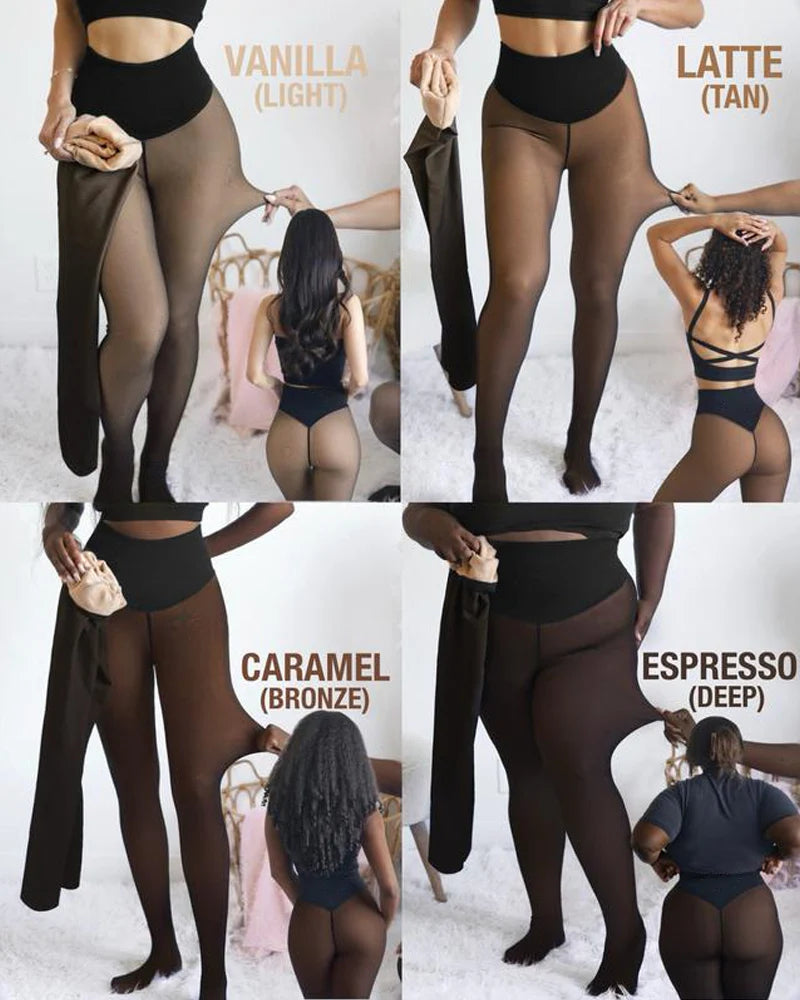 Viral One-Seam Shaping Fleece Leggings 1
