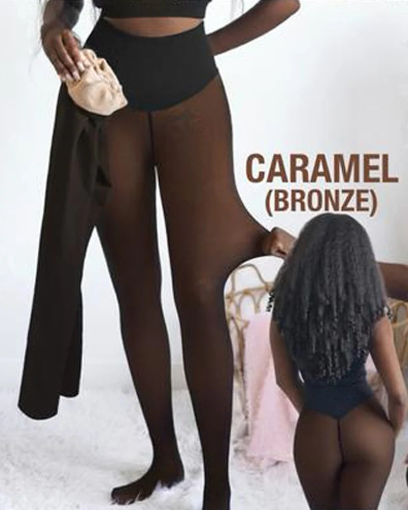 Viral One-Seam Shaping Fleece Leggings 1