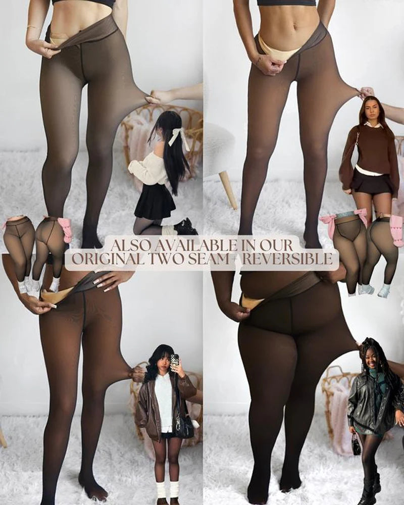 Viral One-Seam Shaping Fleece Leggings 1