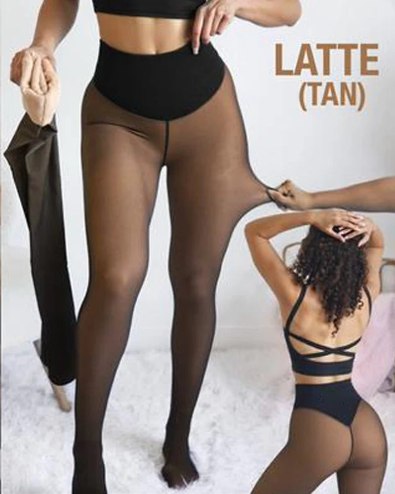 Viral One-Seam Shaping Fleece Leggings 1